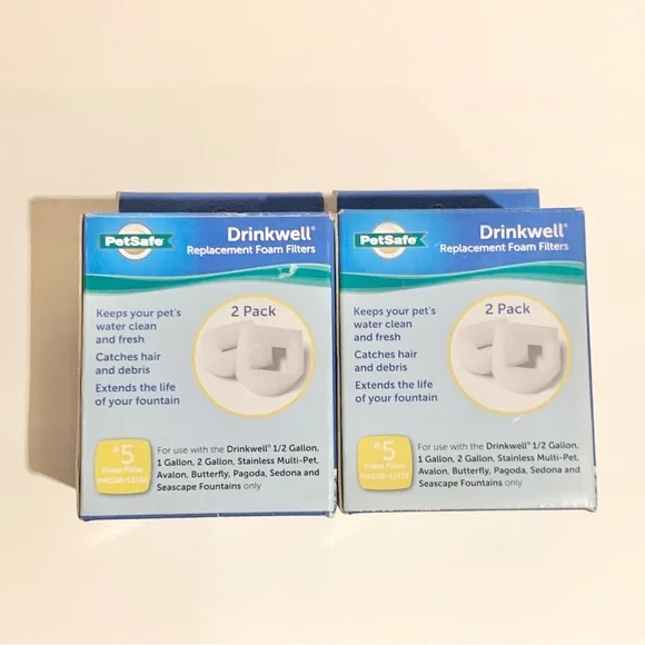 ♦️SOLD♦️ PetSafe DrinkWell replacement foam filters for pet water fountains - Picture 2 of 7